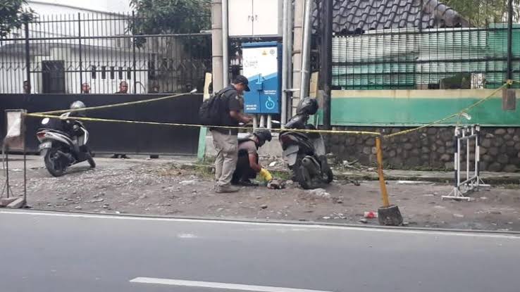 Polisi Temukan 2 Peluru di Jok Motor Pelaku Bom Polrestabes Medan