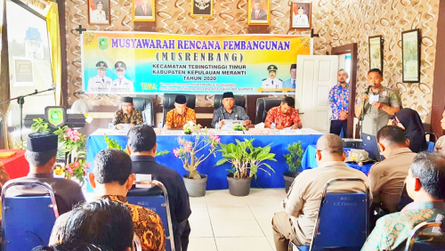 Musrenbang Tebingtinggi Timur, Usulan Terbanyak  Soal Pembangunan Infrastruktur