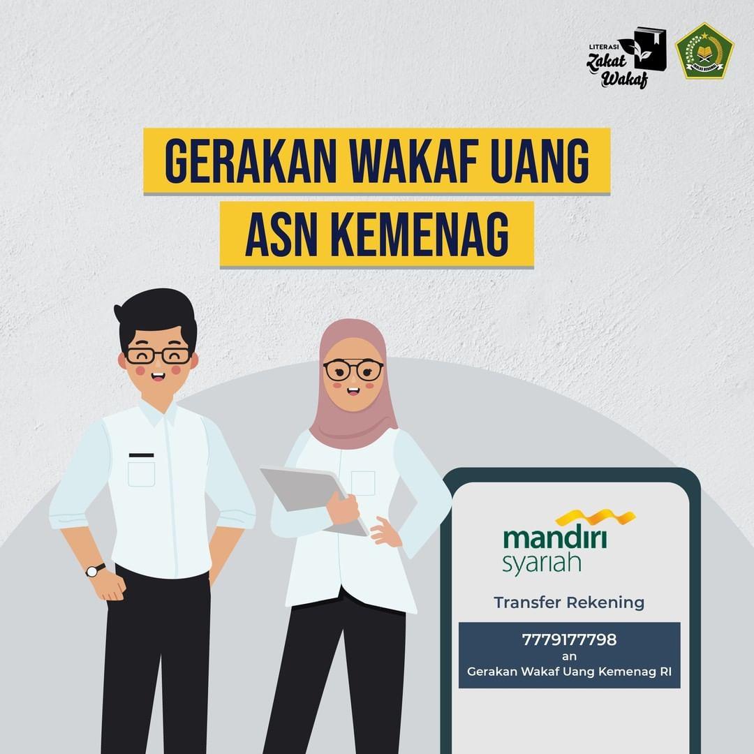 Kemenag Luncurkan Gerakan Wakaf Uang ASN 