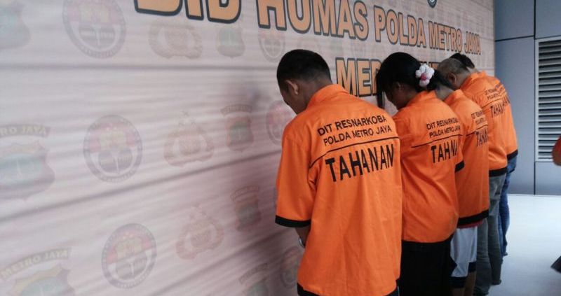 BNN Tangkap 6 Tersangka Narkoba Jaringan Malaysia, Salah Satu Pelaku Merupakan IRT