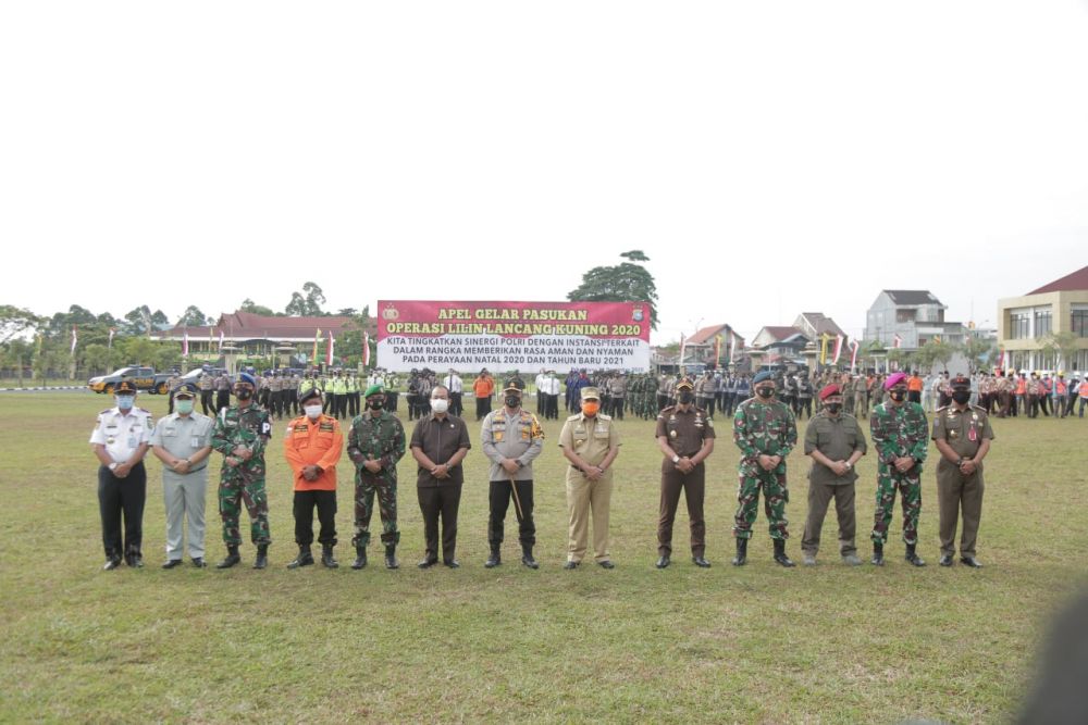 Pengamanan Nataru 2021, Satpol PP Riau Turunkan 90 Personel