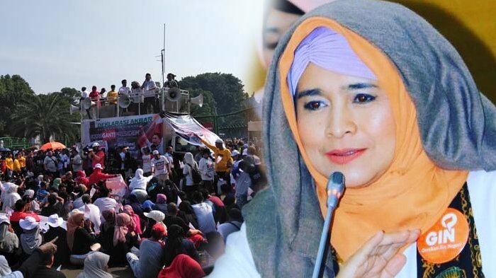 Tak Gentar, Neno Warisman tetap Hadiri #2019gp di Pekanbaru