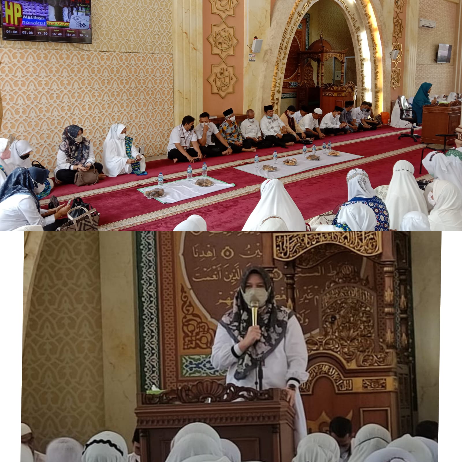 Tingkatkan Iman dan Takwa, PD BKMT Pekanbaru Gelar Wirid Bulanan
