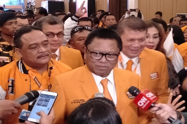 OSO Tolak Permintaan Wiranto Lepaskan Kursi Ketua Hanura