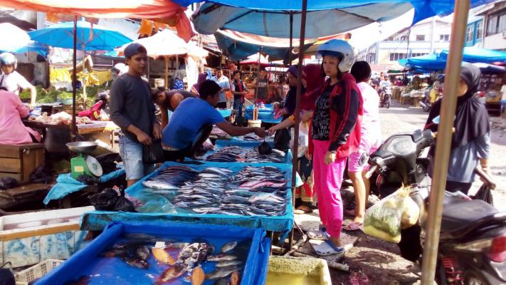 Pasar Kasikan Terbakar, 8 Bangunan Hangus