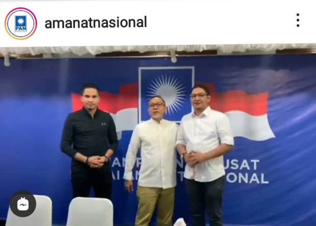 Pasha Ungu Ditunjuk Jadi Ketua DPP PAN