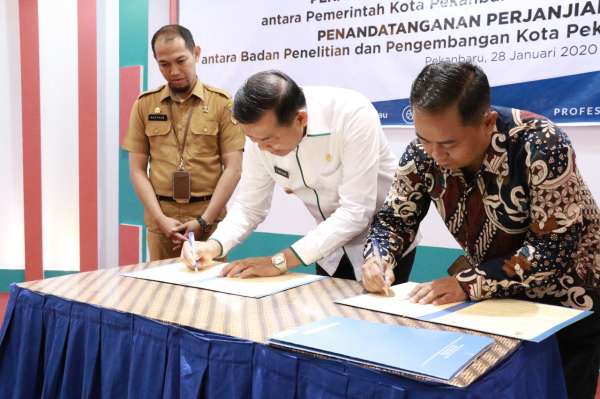 PCR dan Pemko Jalin MoU di Bidang TTG