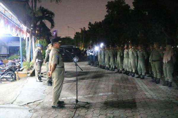 PKL Jalan Teratai Kembali Ditertibkan
