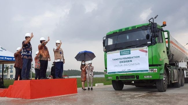 Riau Kirim Bantuan 500 Ton Oksigen ke Jawa dan Bali