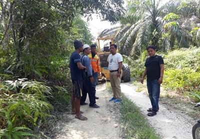 Desa Kebun Lado di Kuansing Miliki Jalan Utama