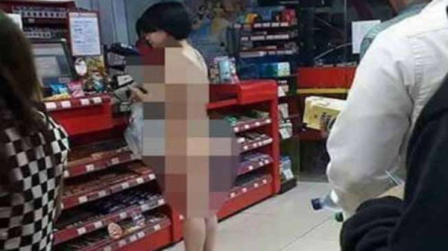 Viral Video Wanita Bugil di Mal, Polisi Buat Sketsa Wajah Pelaku