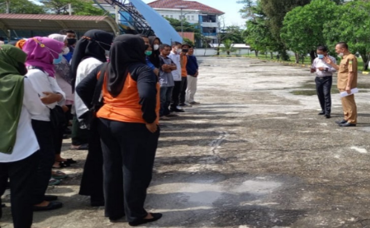 Bantah Penggelembungan, Sekretariat DPRD Riau Kumpulkan Tenaga Kebersihan
