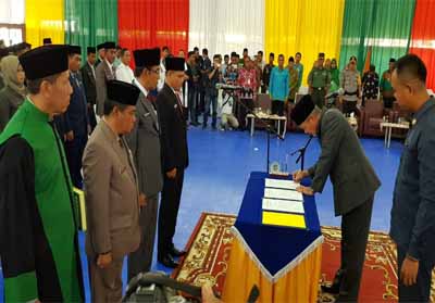 235 Pejabat Eselon Kepulauan Meranti Dilantik