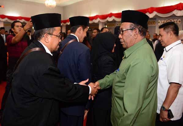 Gubri Lantik 120 Pejabat Baru