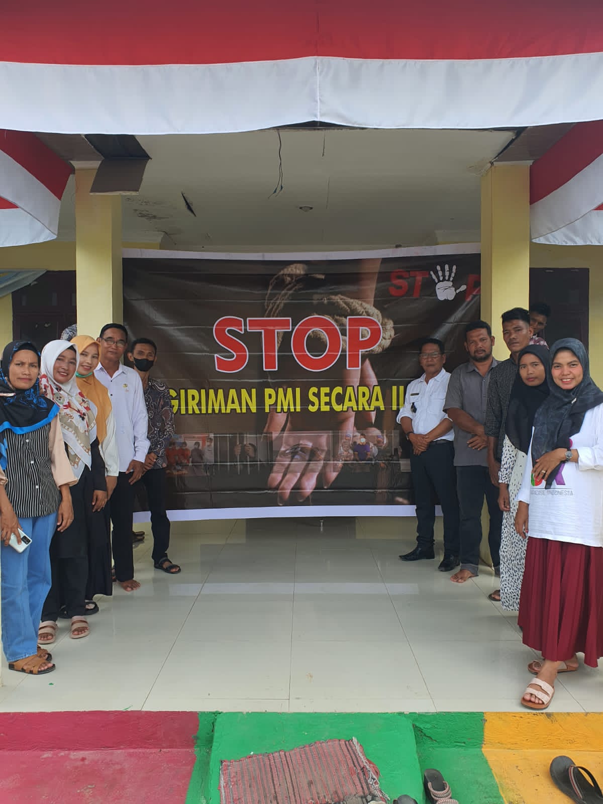 Polda Riau Ajak Warga Raja Bejamu Cegah Pengiriman PMI Ilegal ke Malaysia