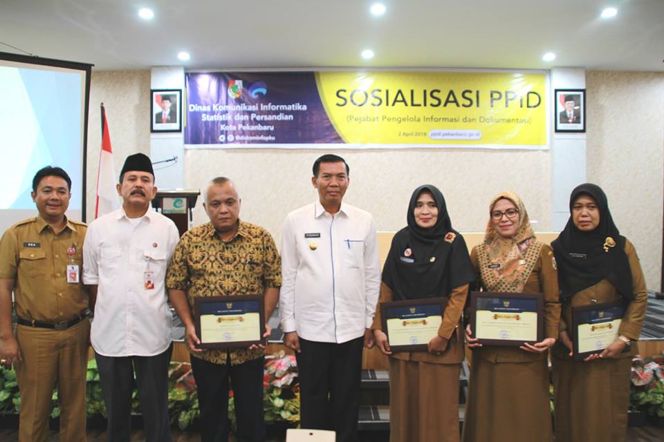 3 OPD Raih Penghargaan Badan Publik Teraktif Menyajikan Informasi