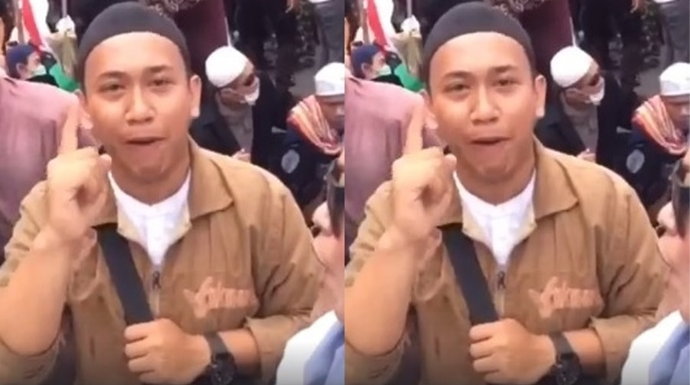 Pria yang Ancam Penggal Jokowi Kabur Saat Tahu Videonya Viral