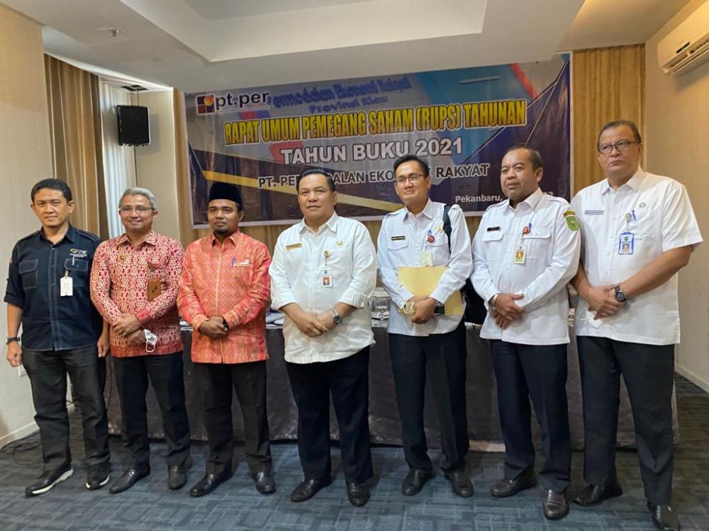 PT PER Ajukan Delapan Poin Hasil RUPS ke Pemprov RiauÂ Â 