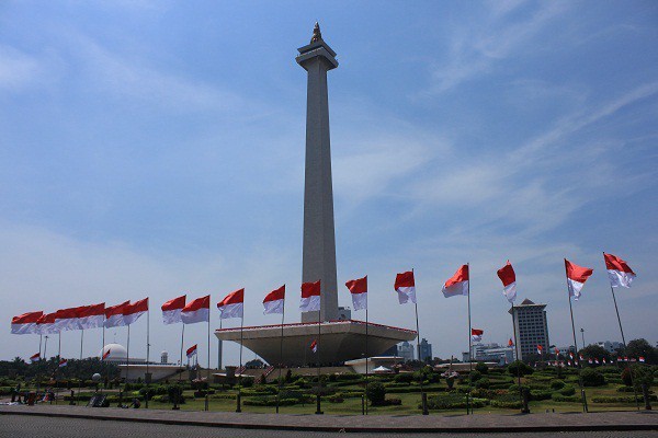 Aksi Tahlil Akbar 266, Massa Mulai Berdatangan ke Monas