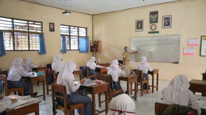 Baru 50 Persen Sekolah Pekanbaru Diizinkan Tatap Muka