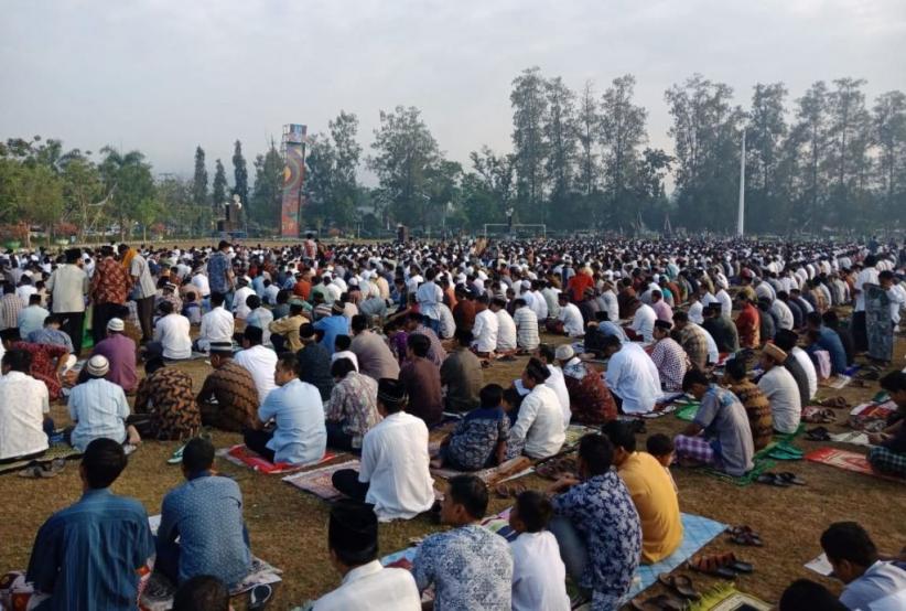 Jamaah Tarekat Naqsabandiyah Kota Padang Gelar Salat Idul Adha Hari Ini