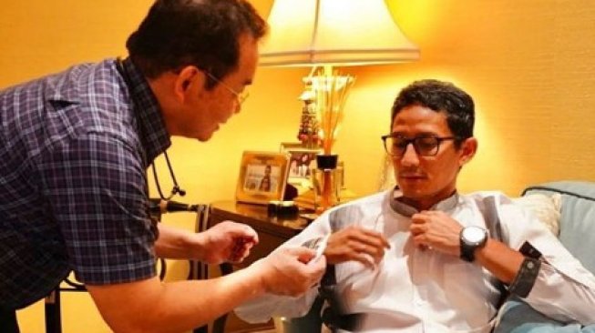 Cawapres Sandiaga Masih Harus Istirahat