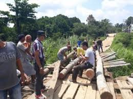 Pembangunan Jembatan  Sei Cenaku Inhu Telan Dana 12 M