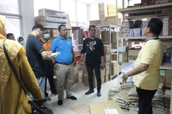 DPP Sidak Distributor Masker dan Hand Sanitizer