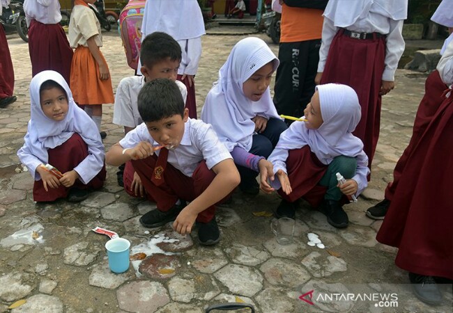 Anak Imigran Besekolah di SD Negeri Pekanbaru, Berpeluang Ikut Imunisasi MR