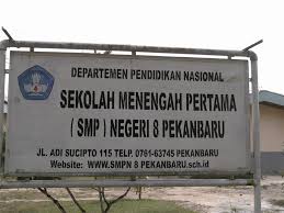 SMPN 8 Pekanbaru Simulasi UNBK