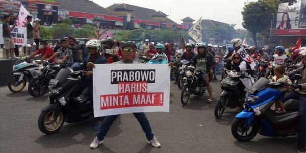 Permintaan Maaf Prabowo Kepada Masyarakat Boyolali