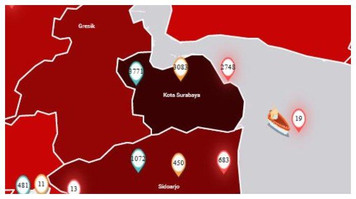 Bukan Lagi Merah, Surabaya Jadi Zona Hitam Covid-19 RI