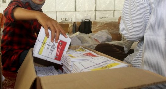 KPU Kota Padang Siapkan 41.900 Lebar Surat Suara Untuk PSU di 46 TPS