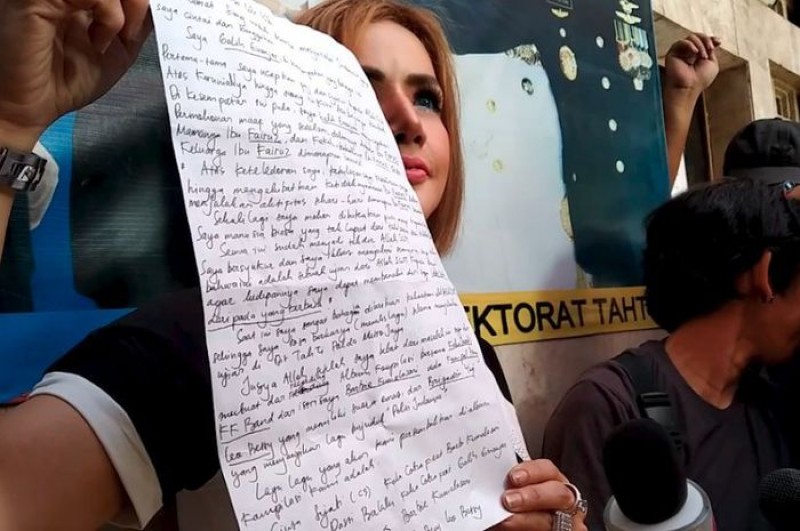 Fairuz A Rafiq Tolak Surat Permintaan Maaf Galih Ginanjar 