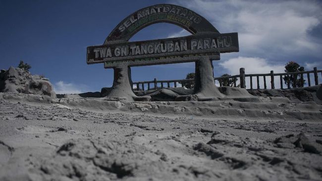 Kawasan Tangkuban Parahu Ditutup Tiga Hari