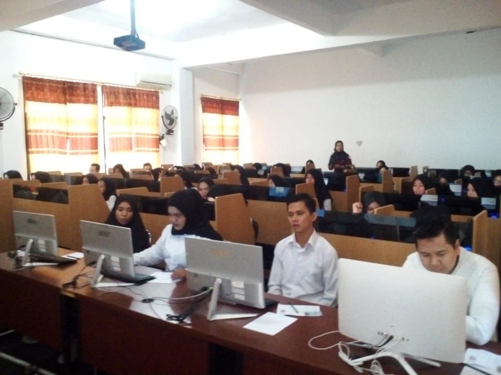 Hari Pertama Ujian SKD CPNS Kuansing, 83 Peserta Tak Hadir 