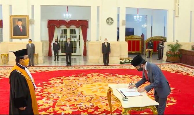 Jokowi Resmi Lantik Syarifuddin jadi Ketua Mahkamah Agung