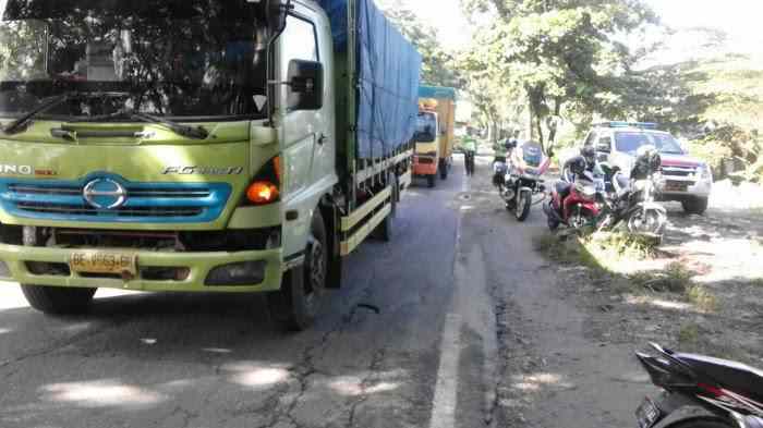 Melebihi Tonase, Ratusan Truk di Dumai Terjaring Razia ODOL