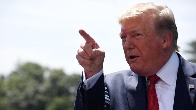 Trump soal Pemakzulan: Saya Terlalu Sibuk untuk Tonton Hoaks