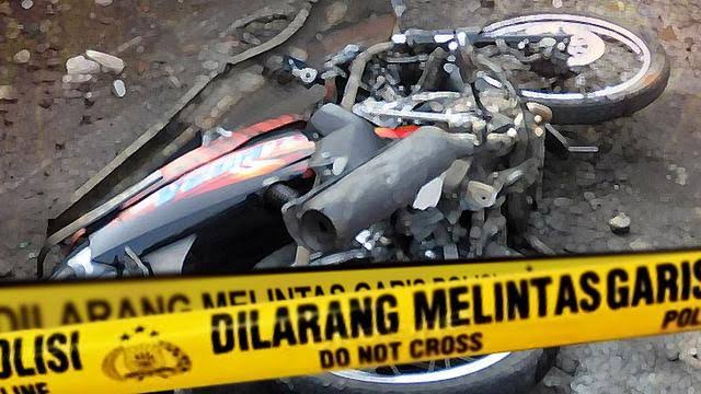 Tragis ! Akibat Lawan Arus, Pemotor Tewas Dilindas Truk di Jalan HR Soebrantas