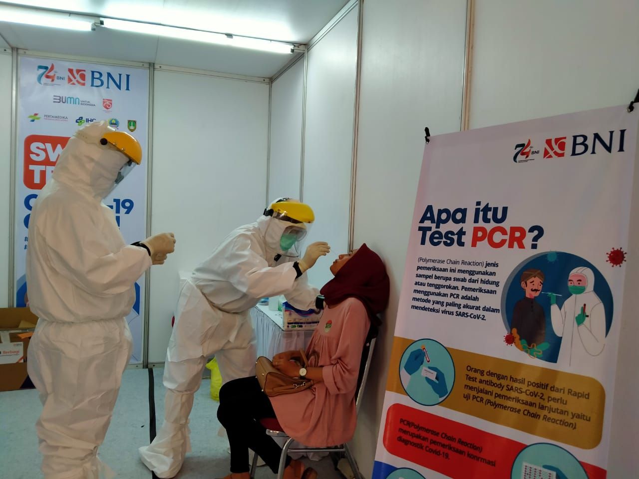 Jumlah Pemeriksaan Sampel Uji Usap Riau Tertinggi di RI 