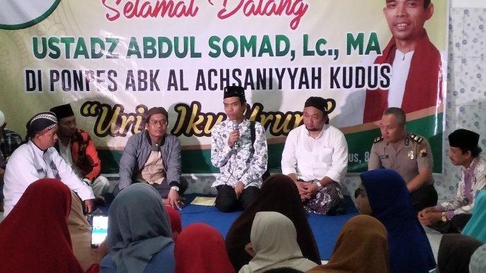 Berikut Alasan Pembatalan Tablig Akbar UAS di Pesantren Kudus