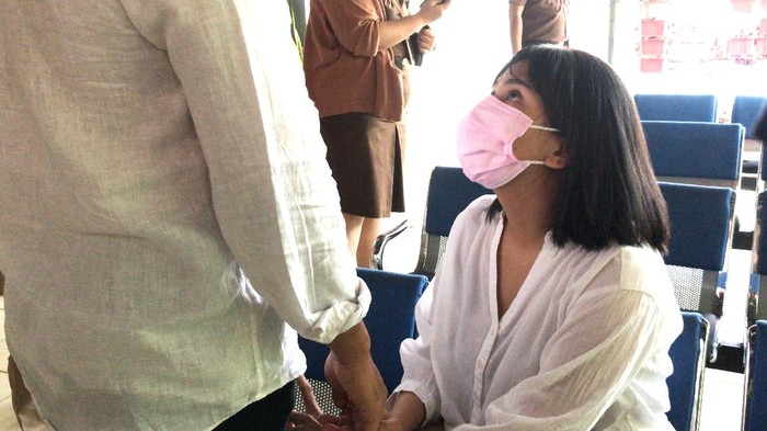 Vanessa Angel Serahkan Diri ke Rutan Pondok Bambu 