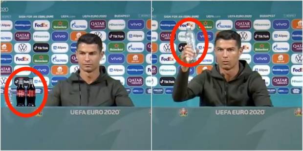 UEFA Minta Pemain Stop Pindahkan Botol Sponsor di Euro 2020 