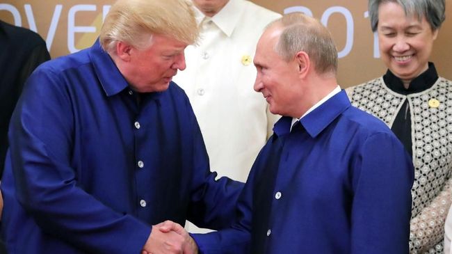 Putin Anggap Pemakzulan Trump Didasarkan Alasan Dibuat-buat