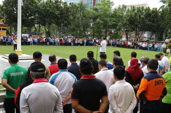 Wako Pimpin Apel Perdana Awal 2020