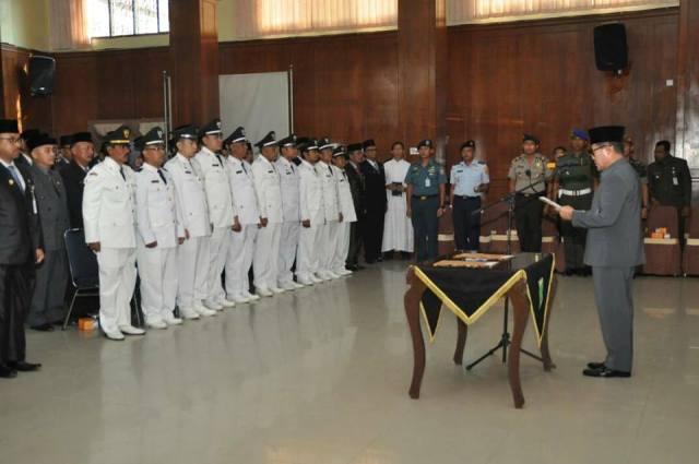 Walikota Dumai Lantik 215 Pejabat Eselon II, III, dan IV
