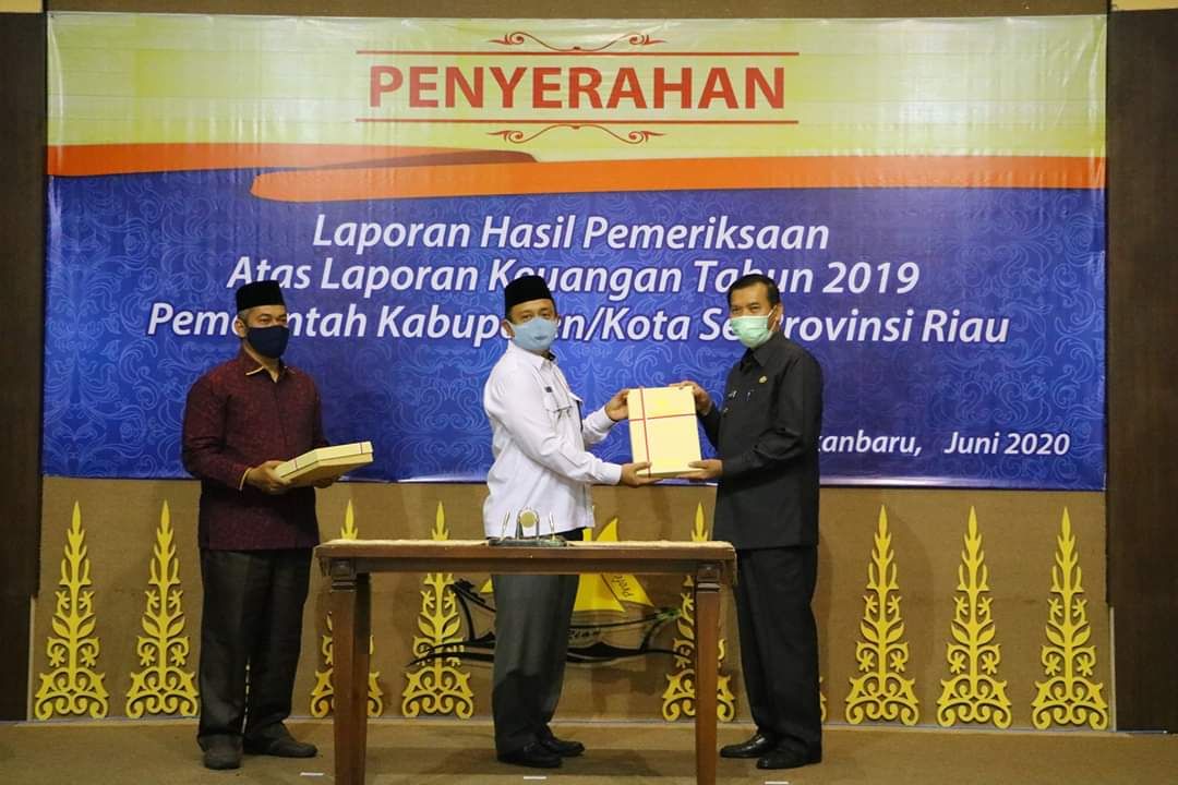 Pekanbaru Untuk Keempat Kali Raih Opini WTP dari BPK RI