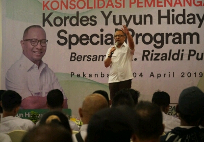 Putra Almarhum Bupati Aziz Zaenal Siap Bawa Kampar Naik Kelas