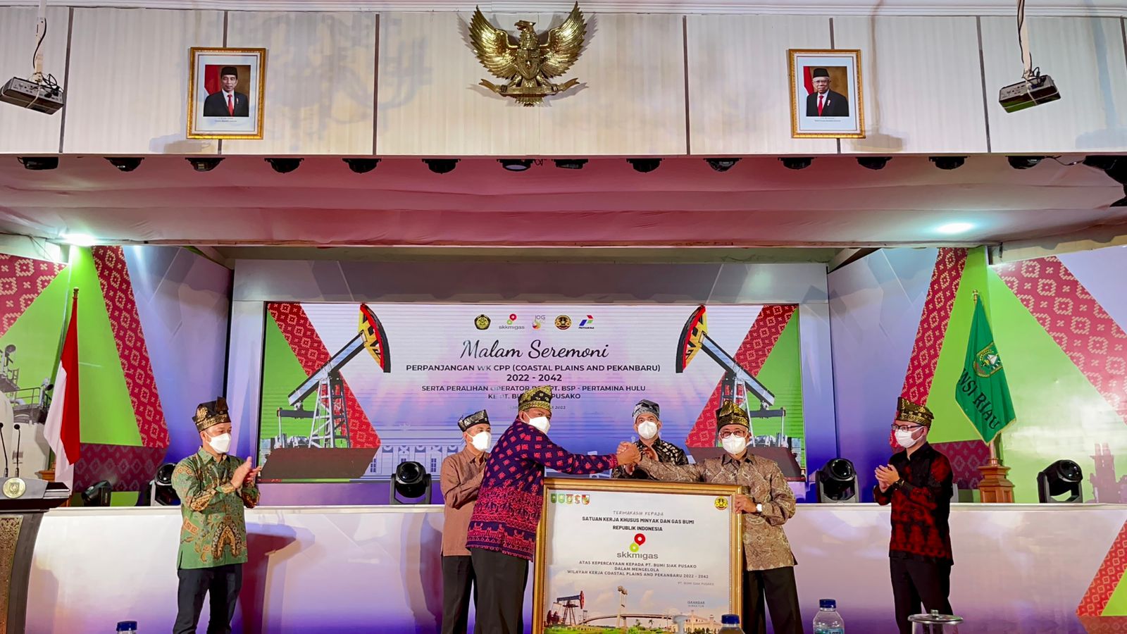 Kado HUT Riau, wilayah Kerja CPP dikelola 100 persen  oleh BSP (foto: istimewa)